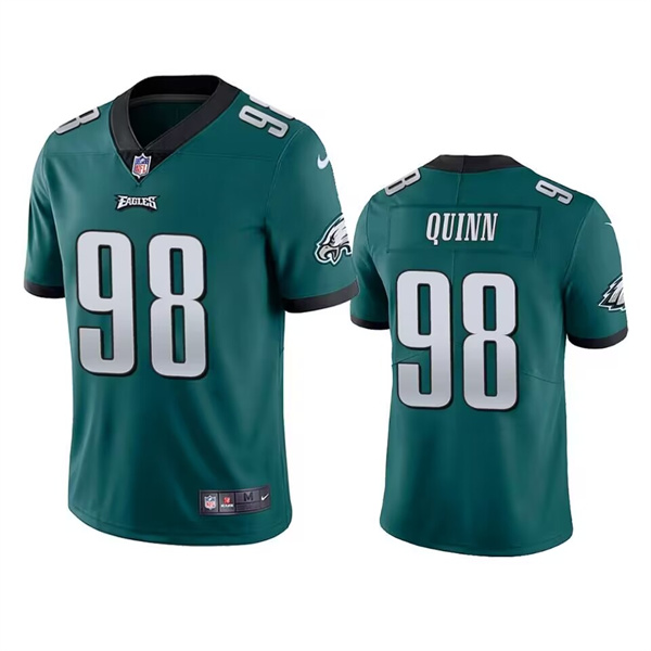 Men's Philadelphia Eagles #98 Robert Quinn Green Vapor Untouchable Limited Stitched Jersey